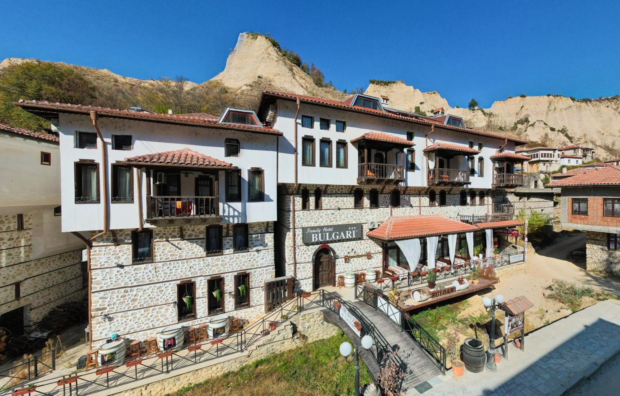 Bulgari Melnik Hotell Eksteriør bilde